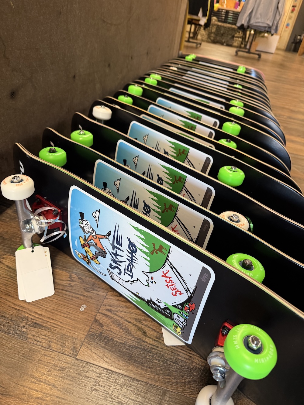 Skate Idaho Christmas boards